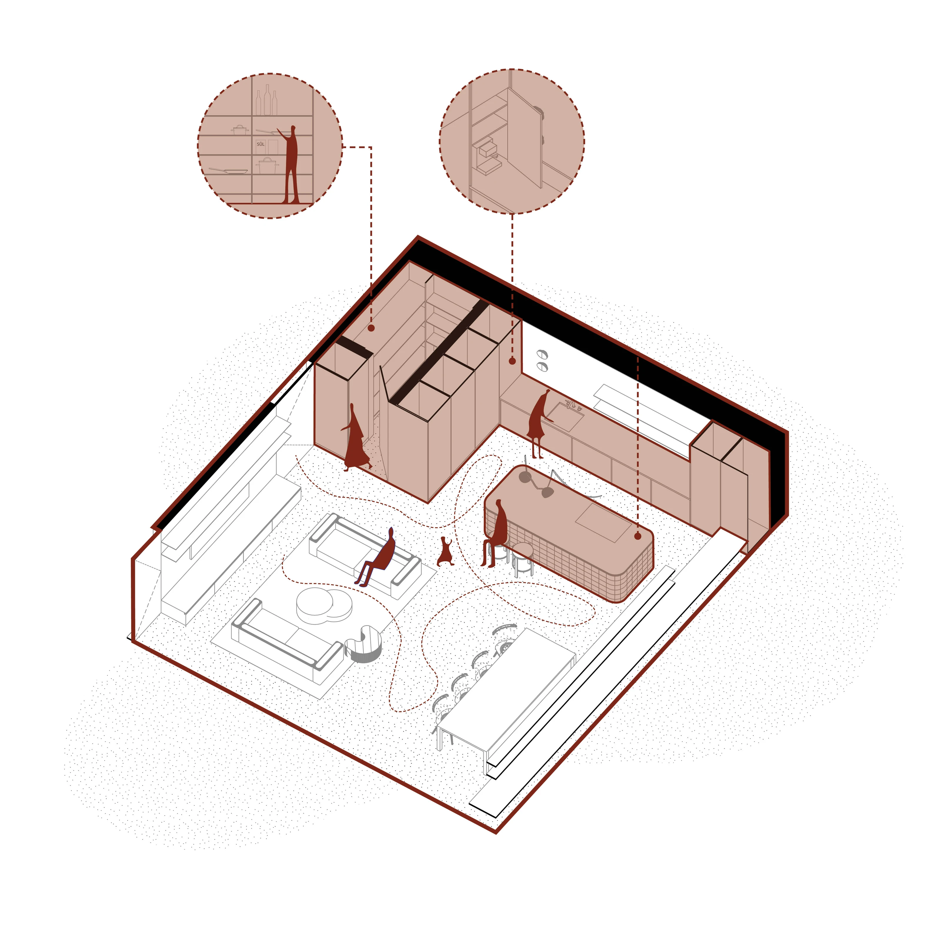 3D schema bytu
